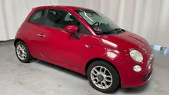 Rød Brugt 2008 Fiat 500 Lounge Hatchback | 34.900 kr. (Lidt for dyr)