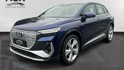 Blåmetal Brugt 2021 Audi Q4 e-tron S-Line SUV | 259.900 kr. (Super pris)