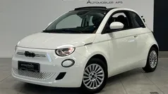 Hvid Brugt 2023 Fiat 500e Cabriolet | 144.700 kr. (God pris)