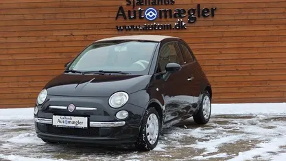 Sort Brugt 2010 Fiat 500C Lounge Cabriolet | 29.500 kr. (Super pris)