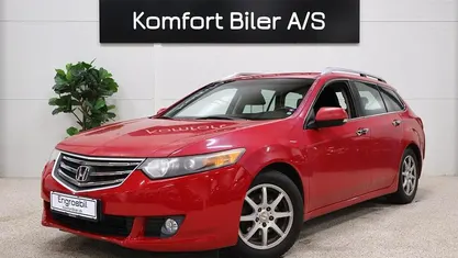 Rød Brugt 2009 Honda Accord Elegance Sedan | 29.800 kr.