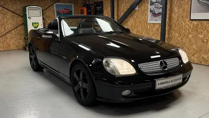 Brugt Mercedes SLK230 197 HK (144 kW) 2004 Sort Cabriolet