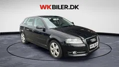 Sortmetal Brugt 2012 Audi A3 Sportback Ambiente Hatchback | 69.999 kr. (God pris)