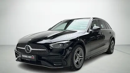 Sortmetal Brugt 2022 Mercedes C300e AMG line Stationcar | 409.900 kr. (God pris)