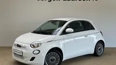 Hvid Brugt 2023 Fiat 500e Icon Hatchback | 139.800 kr. (Fair pris)