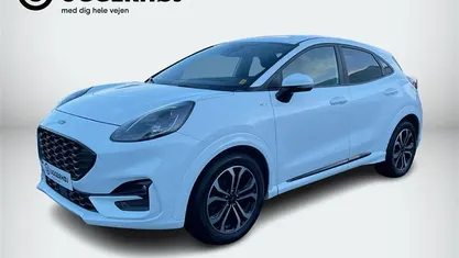 Hvid Brugt 2021 Ford Puma ST-Line | 149.000 kr. (Fair pris)