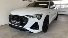 Hvid Brugt 2022 Audi e-tron S-Line SUV | 369.900 kr. (Fair pris)