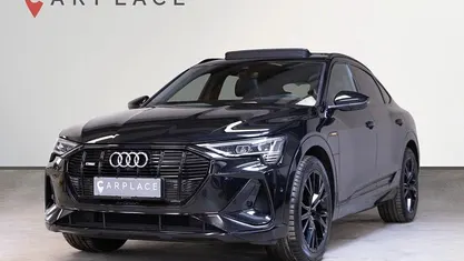 Brugt Audi e-tron S-Line 300 kW (408 HK) 2020 Sortmetal SUV
