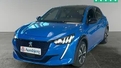 Blå Brugt 2021 Peugeot e-208 GT Hatchback | 137.500 kr. (Fair pris)