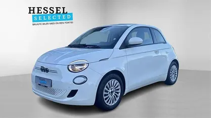 Hvid Brugt 2023 Fiat 500e Icon Hatchback | 99.900 kr. (Fair pris)