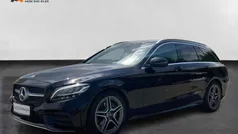 Sortmetal Brugt 2018 Mercedes C200 AMG line Stationcar | 279.900 kr. (Fair pris)