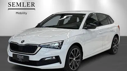 Hvidmetal Brugt 2019 Skoda Scala Ambition Hatchback | 129.900 kr. (Fair pris)