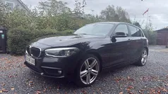 Sort Brugt 2017 BMW 118 Advantage Hatchback | 94.900 kr. (Super pris)