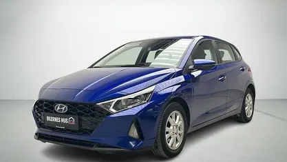 Brugt Hyundai i20 Essential 100 HK (73 kW) 2021 Blåmetal Hatchback