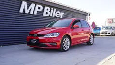 Rød Brugt 2017 VW Golf VII Highline Hatchback | 169.900 kr. (Fair pris)