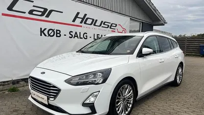 Hvidmetal Brugt 2020 Ford Focus Business Edition Stationcar | 129.900 kr. (God pris)
