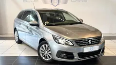 Sølvmetal Brugt 2018 Peugeot 308 Allure Sky Stationcar | 94.900 kr. (Fair pris)