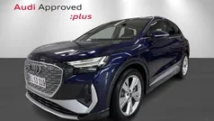 Mørkblåmetal Brugt 2025 Audi Q4 e-tron S-Line SUV | 409.900 kr. (Fair pris)