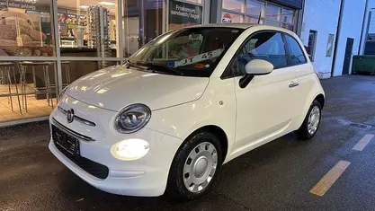Hvid Brugt 2016 Fiat 500 Lounge | 71.990 kr. (Fair pris)