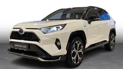 2qj070 pearl white/218attitu Brugt 2021 Toyota RAV4 H3 Style SUV | 354.900 kr. (Fair pris)