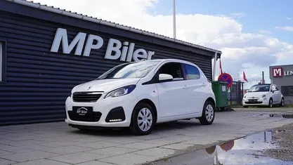 Brugt Peugeot 108 Active 72 HK (52 kW) 2020 Hvid Hatchback