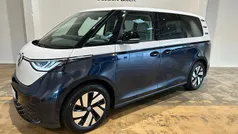 White candy/ starlight blue m Brugt 2024 VW ID. Buzz Pro Van | 379.990 kr. (God pris)