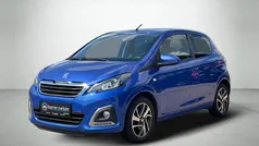 Blå Brugt 2018 Peugeot 108 Selection Sky Hatchback | 69.990 kr. (Fair pris)