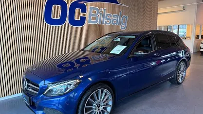 Brugt Mercedes C350e AMG line 279 HK (205 kW) 2017 Blåmetal Stationcar