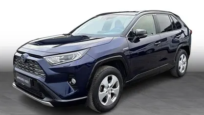 Dark blue/attitude black Brugt 2020 Toyota RAV4 Hybrid H3 Style SUV | 269.900 kr. (Fair pris)