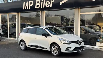 Brugt Renault Clio GrandTour LIMITED 90 HK (66 kW) 2017 Hvid Stationcar