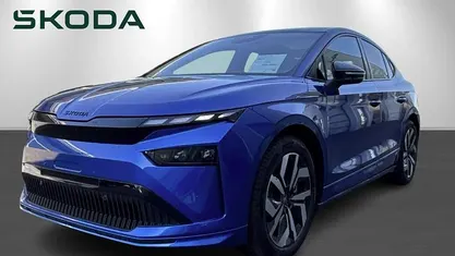 Blåmetal Brugt 2025 Skoda Enyaq iV SportLine SUV | 369.900 kr. (Fair pris)