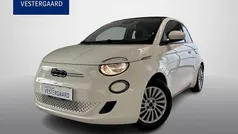 Hvid Brugt 2023 Fiat 500e Icon Cabriolet | 139.700 kr. (Fair pris)