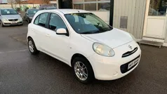 Hvid Brugt 2013 Nissan Micra Visia Hatchback | 56.900 kr. (Fair pris)