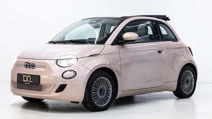 Brugt Fiat 500e Icon 86 kW (118 HK) 2022 Farve: lyserød Cabriolet