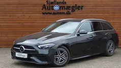 Mørkgrå Brugt 2021 Mercedes C200 AMG line Stationcar | 415.000 kr. (Fair pris)