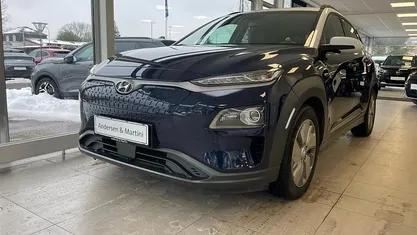 Brugt Hyundai Kona Premium 150 kW (204 HK) 2021 Blaamedhvidtagfarve SUV