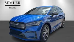 Blåmetal Brugt 2021 Skoda Enyaq iV SportLine SUV | 279.900 kr. (Fair pris)