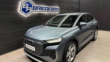 Brugt Audi Q4 Sportback e-tron S-Line 210 kW (286 HK) 2024 Hvidmetal SUV