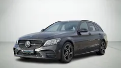 Sortmetal Brugt 2021 Mercedes C220 AMG line Stationcar | 354.990 kr. (Lidt for dyr)
