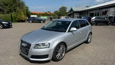 Sølvmetal Brugt 2010 Audi A3 Sportback Ambiente Hatchback | 44.800 kr. (God pris)