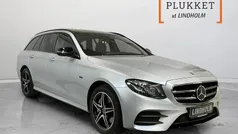 Sølvmetal Brugt 2019 Mercedes E300 AMG line Stationcar | 369.900 kr. (Lidt for dyr)