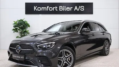 Gråmetal Brugt 2020 Mercedes E300 AMG line Stationcar | 399.800 kr. (God pris)