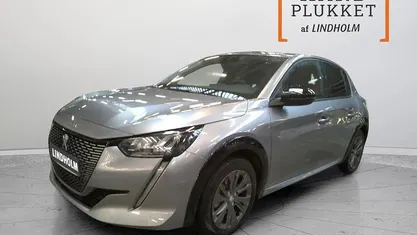 Brugt Peugeot e-208 Style 100 kW (136 HK) 2022 Sølvmetal Hatchback