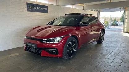 Rød Brugt 2022 Kia EV6 GT-Line SUV | 259.900 kr. (God pris)