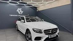 Hvid Brugt 2016 Mercedes E220 AMG line Stationcar | 309.500 kr.