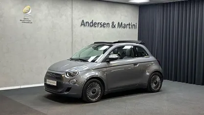 Grå Brugt 2021 Fiat 500e Icon Cabriolet | 124.800 kr. (God pris)