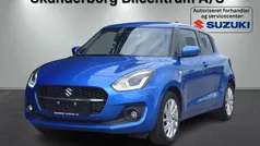 Speedy blue met. Brugt 2021 Suzuki Swift Action Hatchback | 109.900 kr. (God pris)