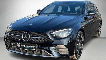 Sort Brugt 2022 Mercedes E300 AMG line Stationcar | 384.900 kr. (God pris)
