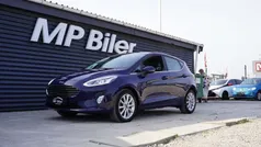 Blå Brugt 2019 Ford Fiesta Titanium Hatchback | 124.900 kr. (Fair pris)