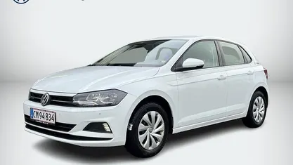 Hvid Brugt 2020 VW Polo Comfortline Hatchback | 135.000 kr. (Super pris)